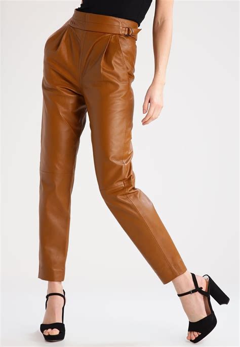 genuine leather trousers